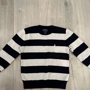 Polo by Ralph Lauren Kid’s Striped Crewneck Sweater